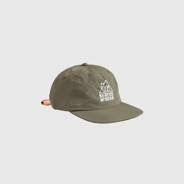 Service Works Home Comforts Cap - Olive - Front