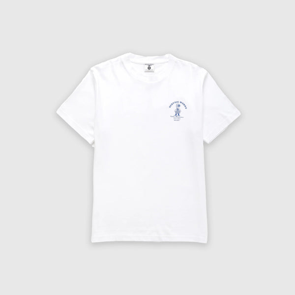 Service Works Maintenance Tee - White - Front