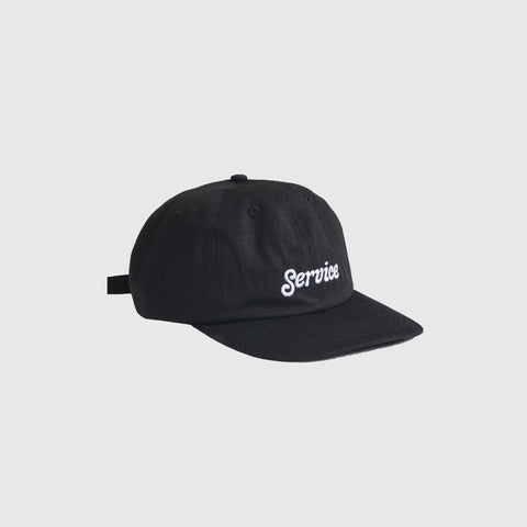 Service Works Ripstop Service Cap - Black - Front