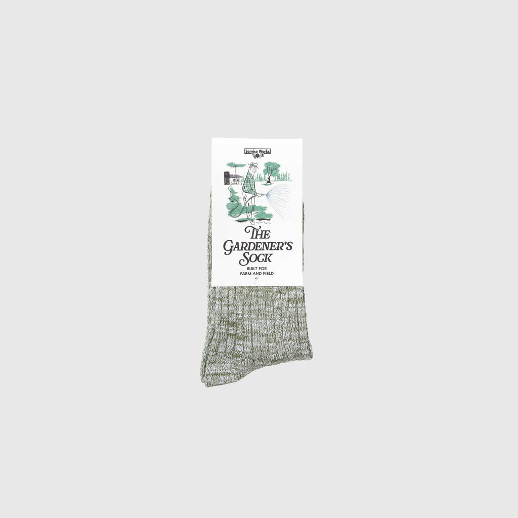 Service Works The Gardeners Sock - Green