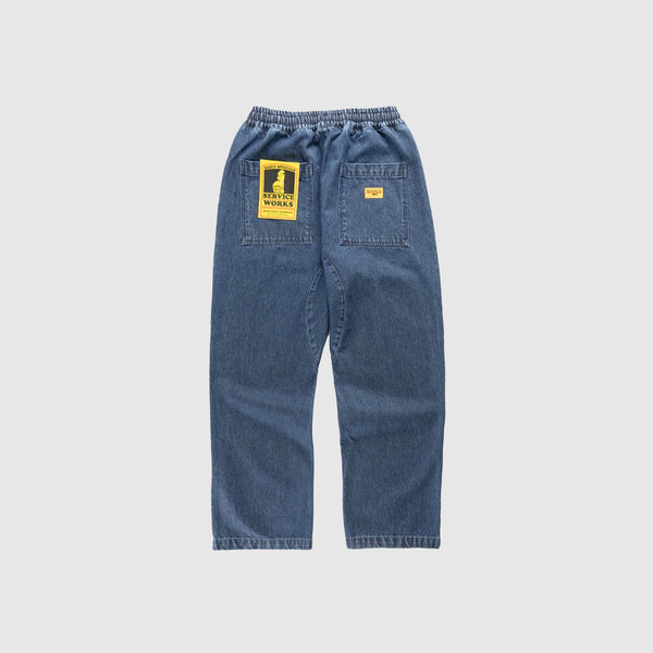 Service Works Denim Chef Pant - Indigo - Back