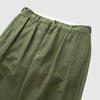 Service Works Canvas Part Timer Pant - Olive - Front Close Up