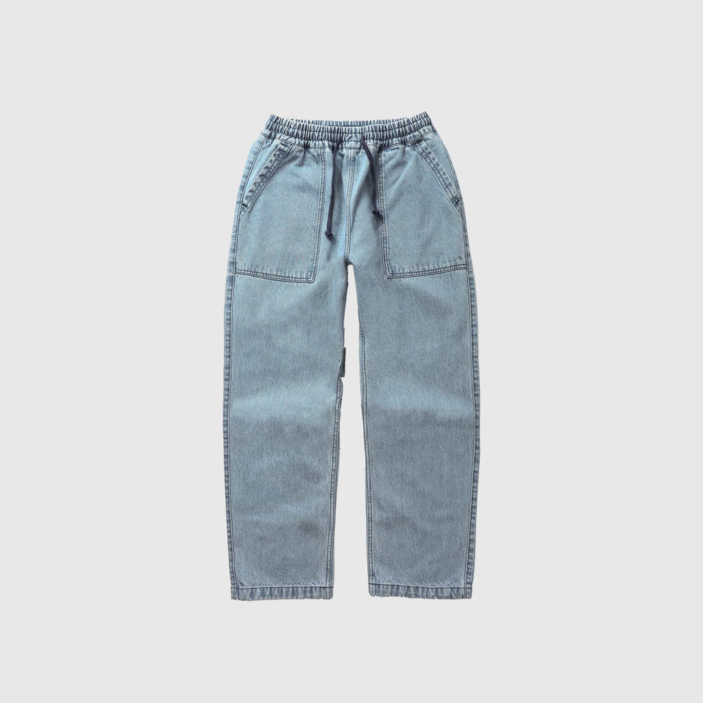 Service Works Denim Chef Pant - Light Wash - Front