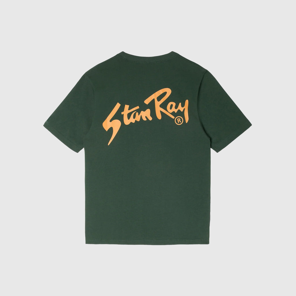 Stan Ray OG Short Sleeve Tee - Pine Green - Back