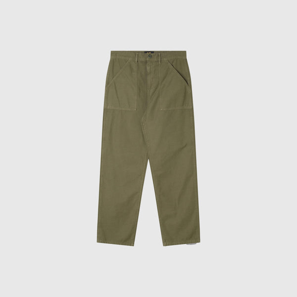 Stan Ray Fat Pant - Olive Sateen - Front