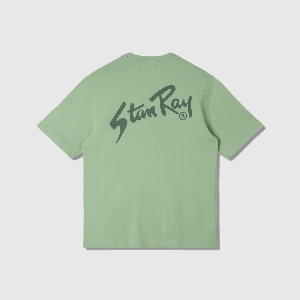 Stan Ray Stan OG Tee - Quiet Green / Tonal - Back