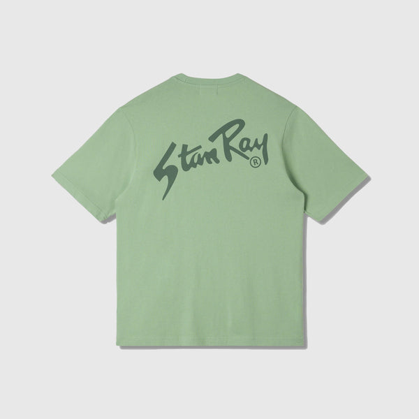 Stan Ray Stan OG Tee - Quiet Green / Tonal - Back