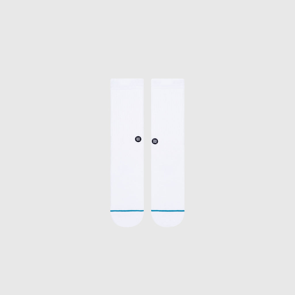 Stance Icon Socks - White / Black