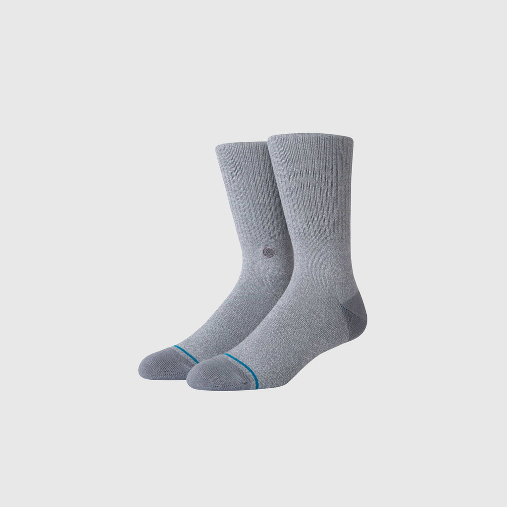 Stance Icon Socks - Grey Heather