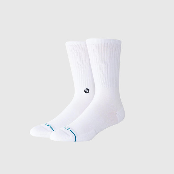 Stance Icon Socks - White / Black