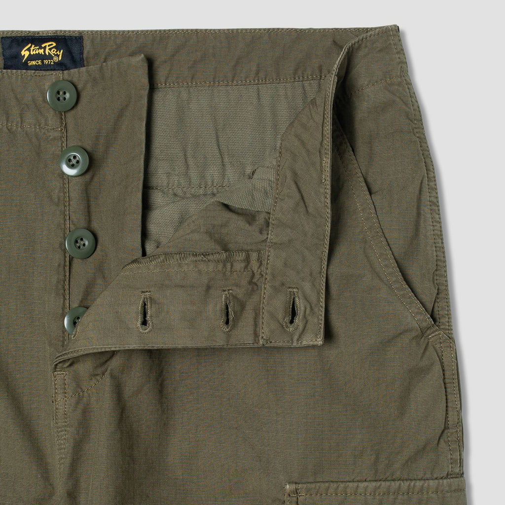 Stan Ray Cargo Pants - Olive - Close up