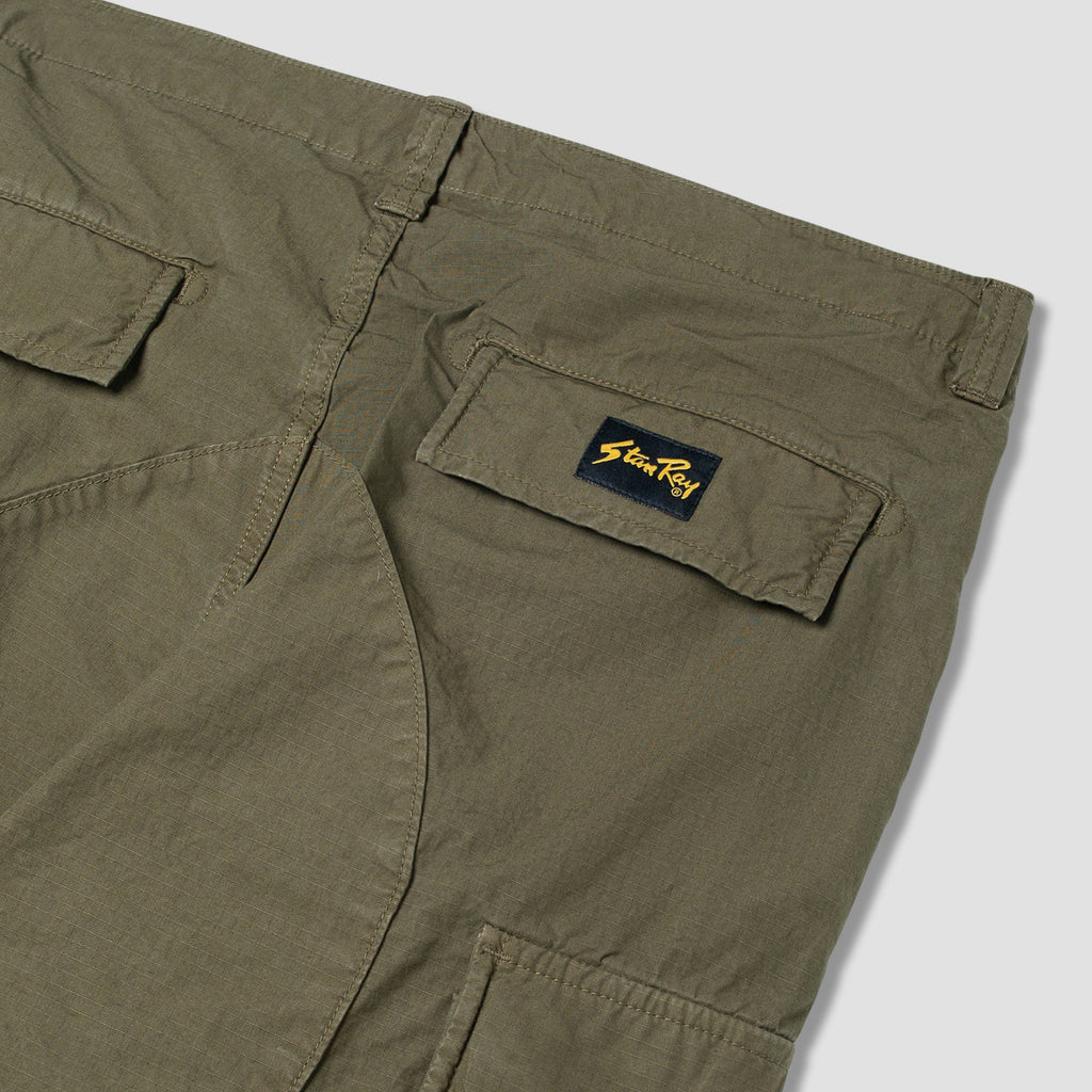 Stan Ray Cargo Pants - Olive - Close Up