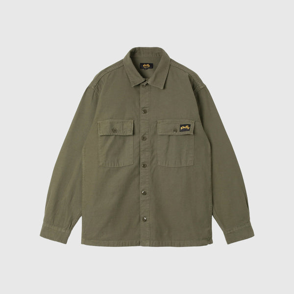 Stan Ray CPO Shirt - Olive Sateen - Front