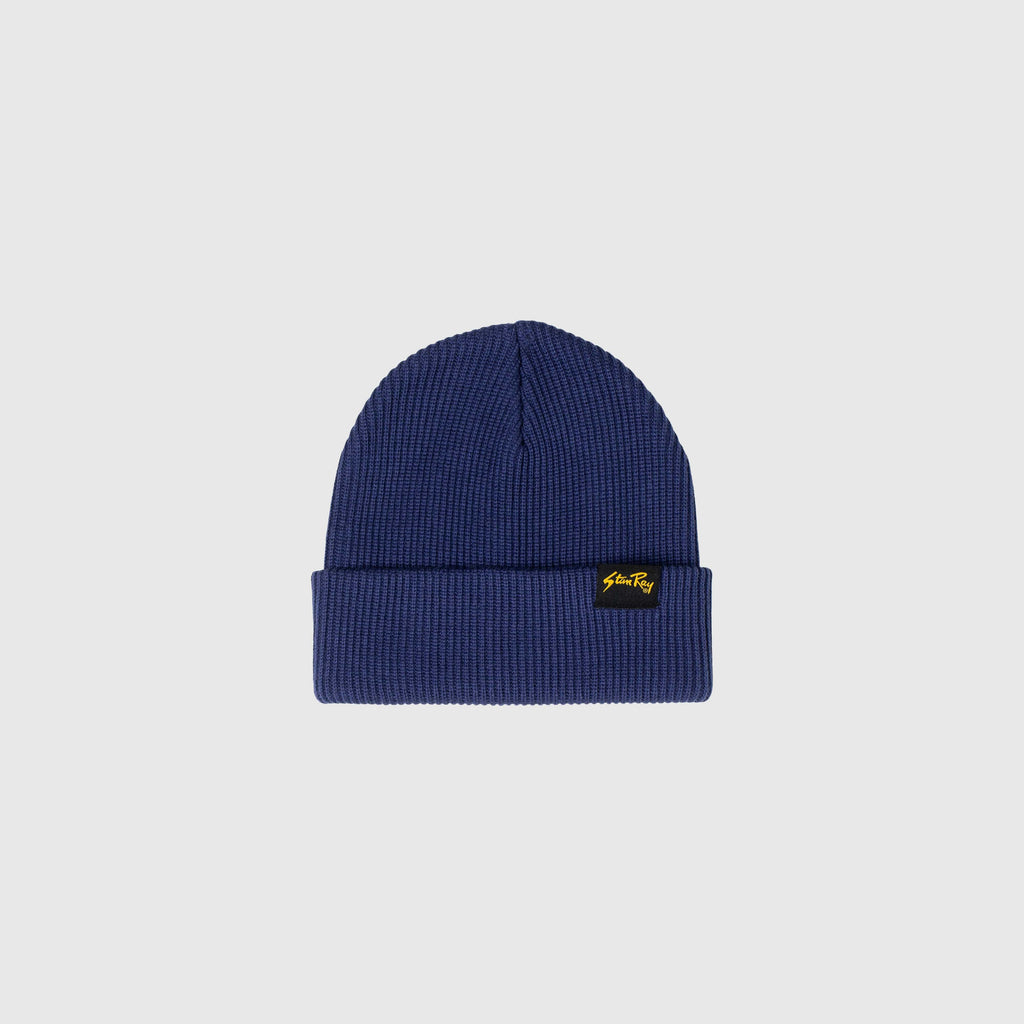 Stan Ray OG Patch Beanie - Navy - Front