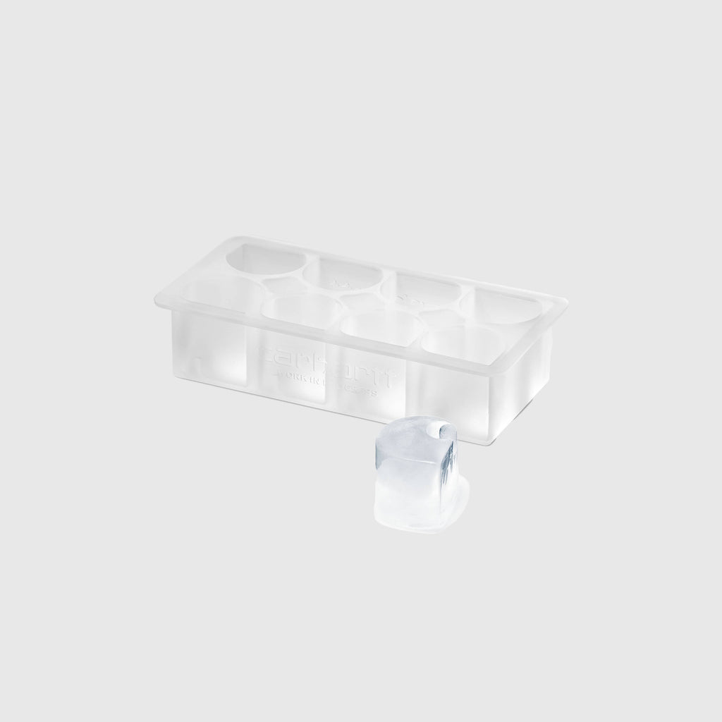 Carhartt WIP C Logo Ice Cube Tray - Silicone Clear - Front