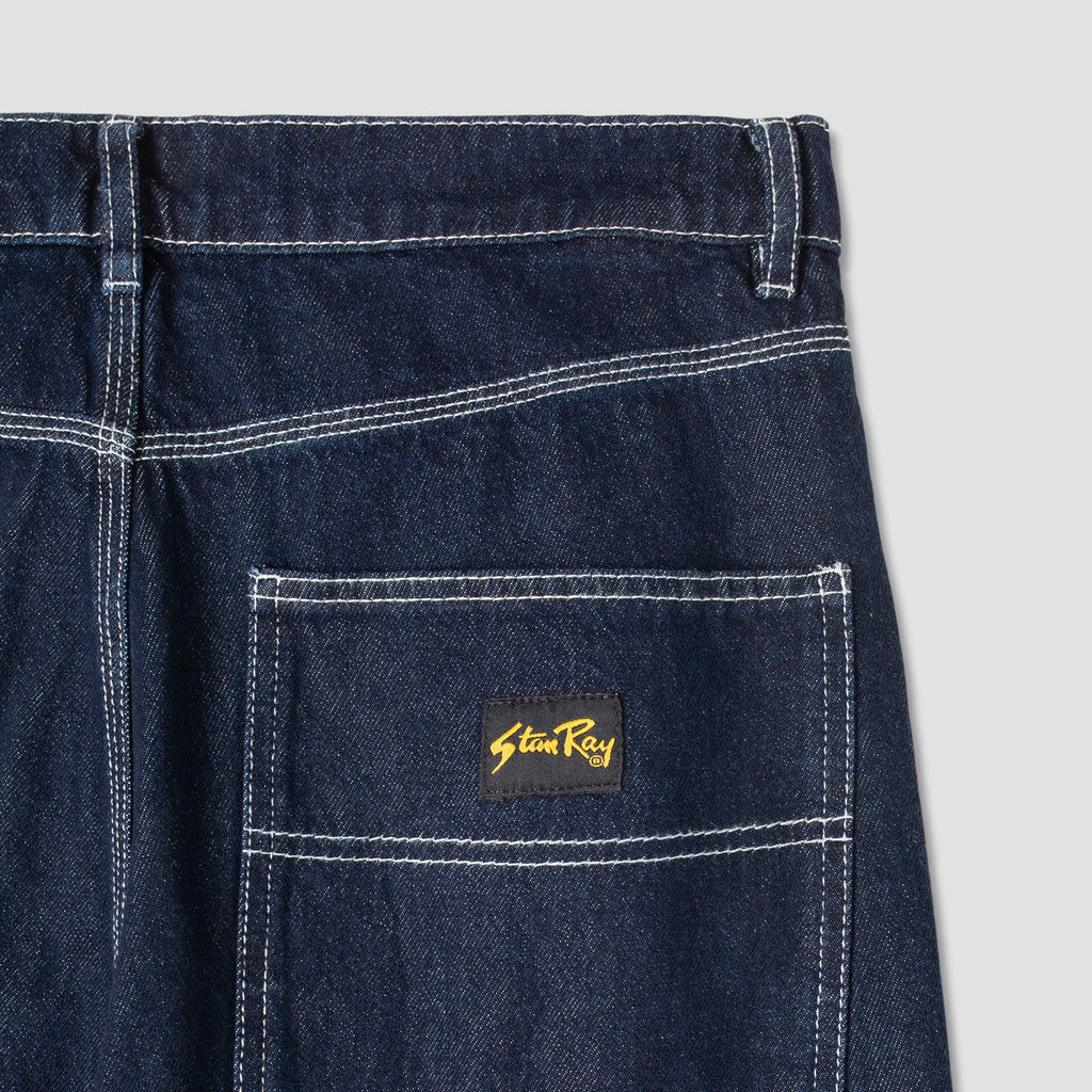 Stan Ray Wide 5 Pant - Single Rinse Denim - Close Up