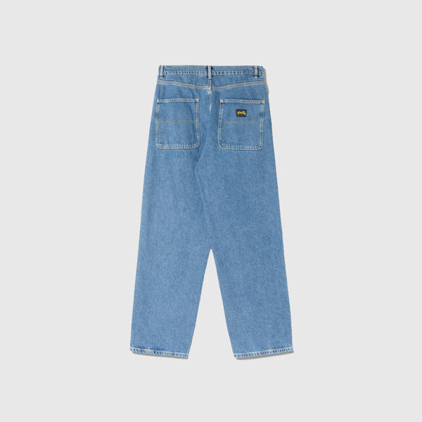 Stan Ray Wide 5 Pant - Heavy Stone Wash Denim - Back