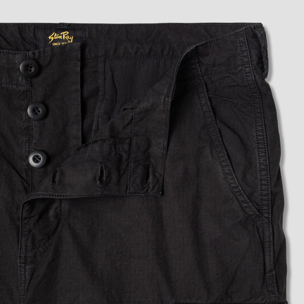 Stan Ray Cargo Pant - Black - Close Up
