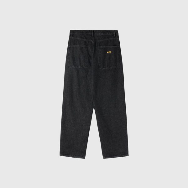 Stan Ray Wide 5 Pant - Charcoal Denim - Back