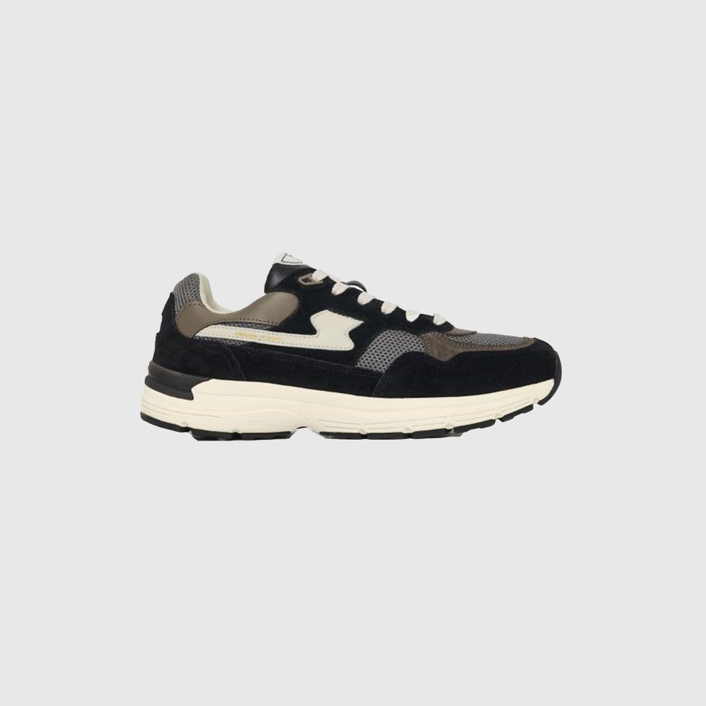 Stepney Workers Club Amiel S-Strike Suede Mix - Black / Grey