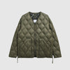Taion Military MA-1 Down Jacket - Dark Olive - Front