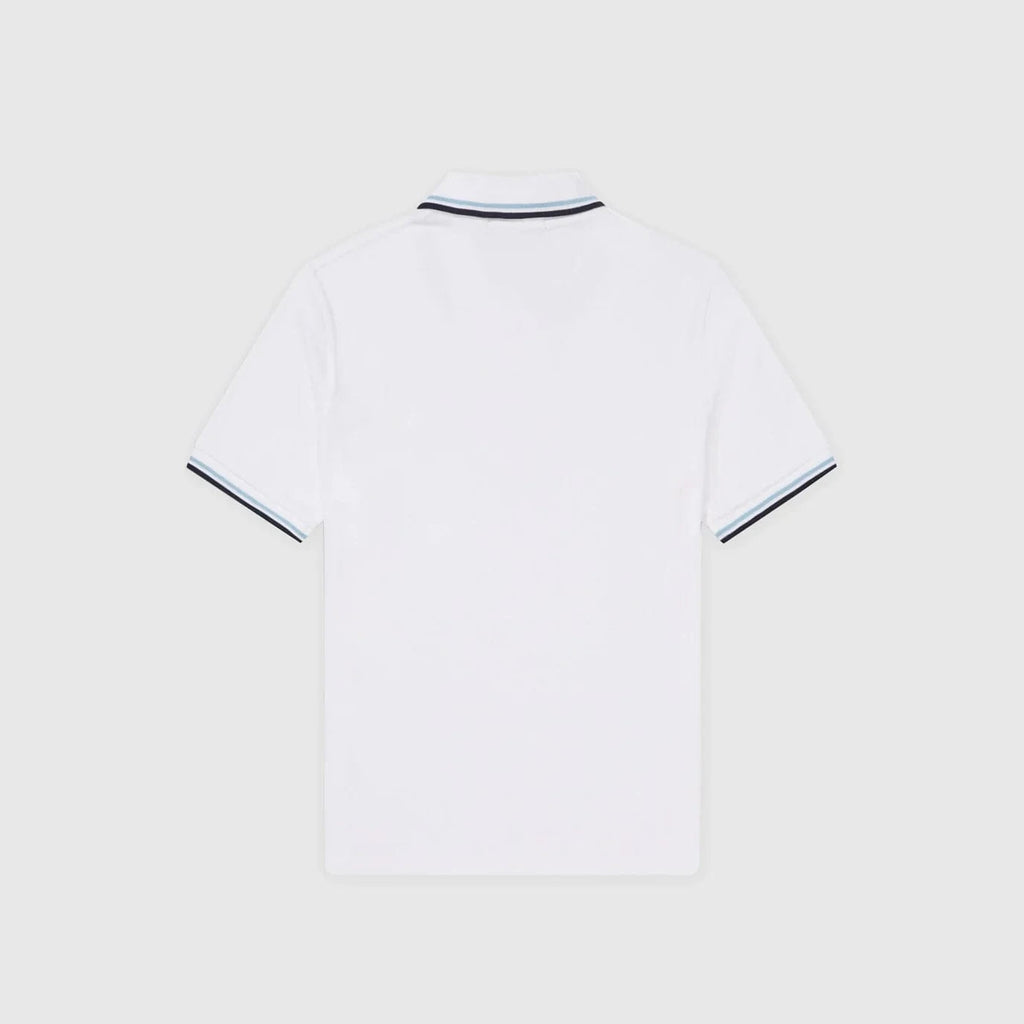 Fred Perry Twin Tipped Fred Perry Shirt - White - Back