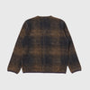 Universal Works Cardigan - Navy / Sand - Back