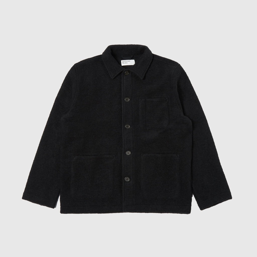 Universal Works Field Jacket -  Black - Front
