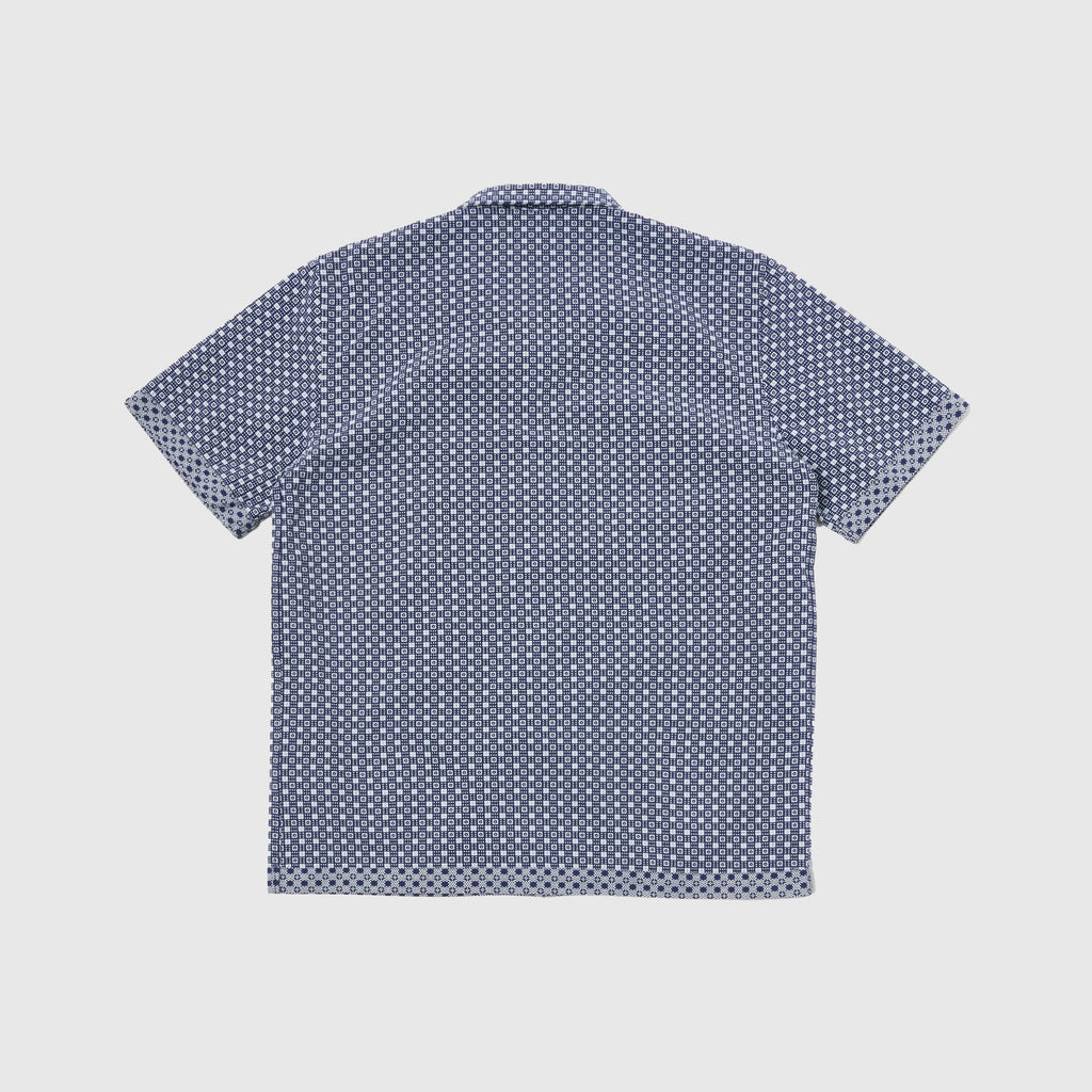 Universal Works Dean Road Shirt - Navy - Back