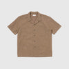 Universal Works Road Shirt - Brown - Front
