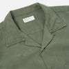 Universal Works Camp 2 Shirt - Birch - Front Close Up