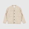 Universal Works Cardigan - Stone - Front