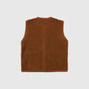 Universal Works Lancaster Gilet - Brown - Back