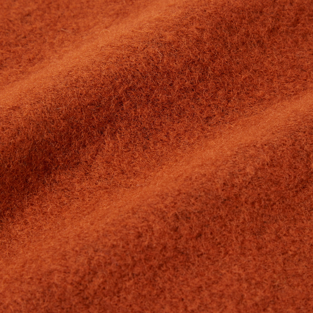 Universal Works Cardigan - Orange - Close Up