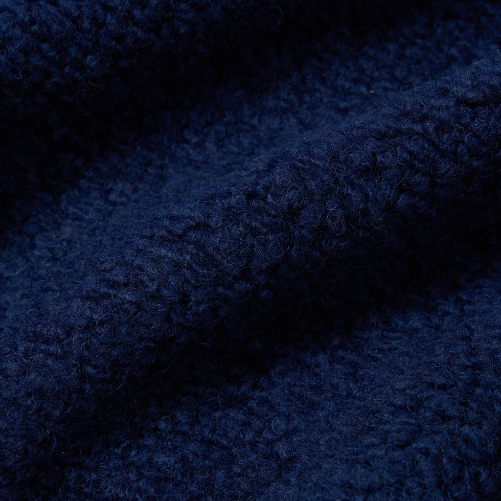 Universal Works Lancaster Jacket - Navy - Close Up