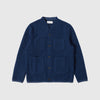 Universal Works Cardigan - Indigo - Front
