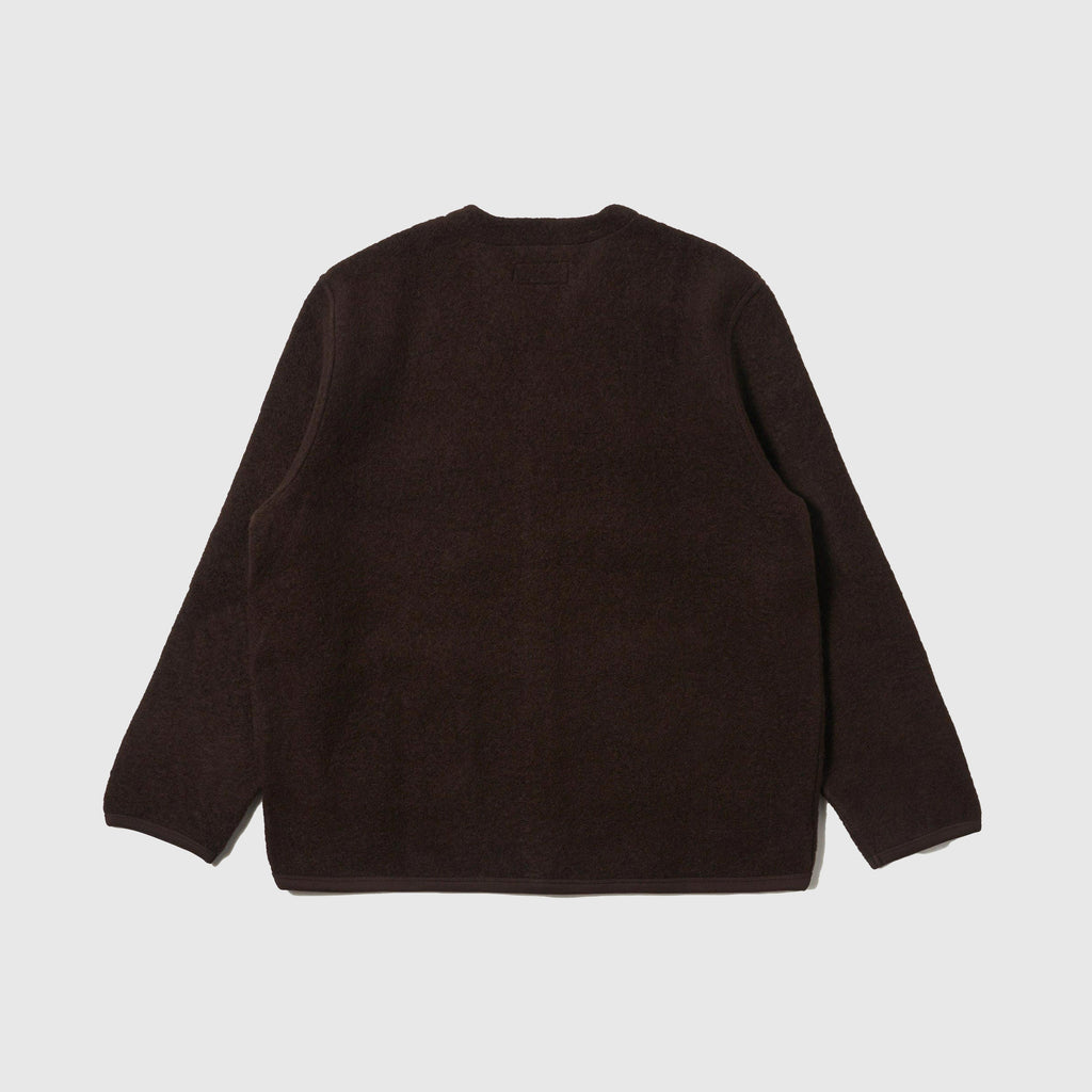 Universal Works Cardigan - Brown - Back