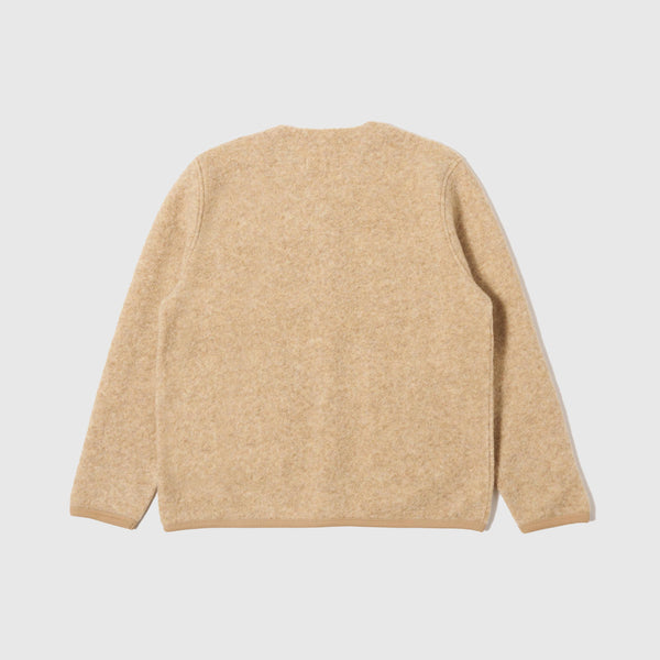 Universal Works Cardigan - Fawn - Back