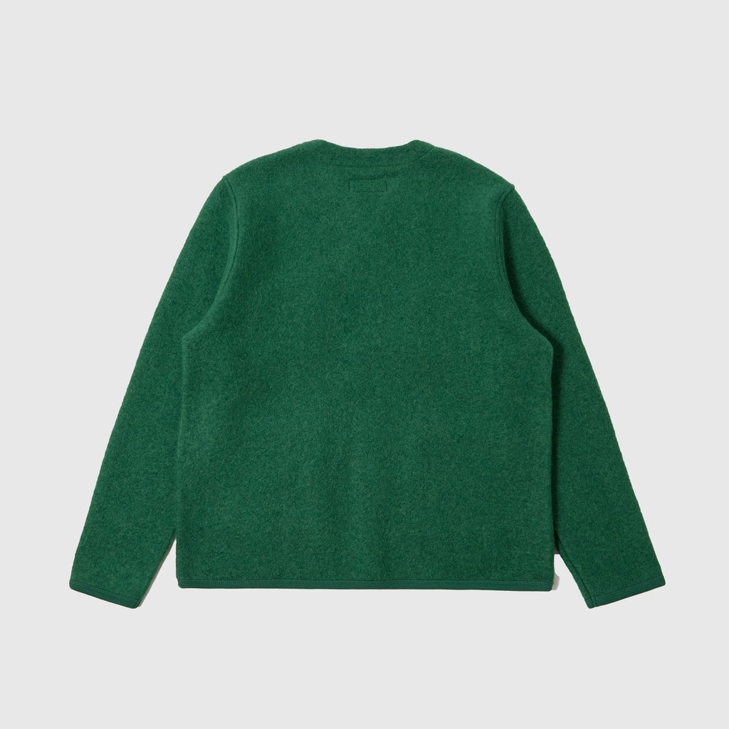 Universal Works Cardigan - Green - Back