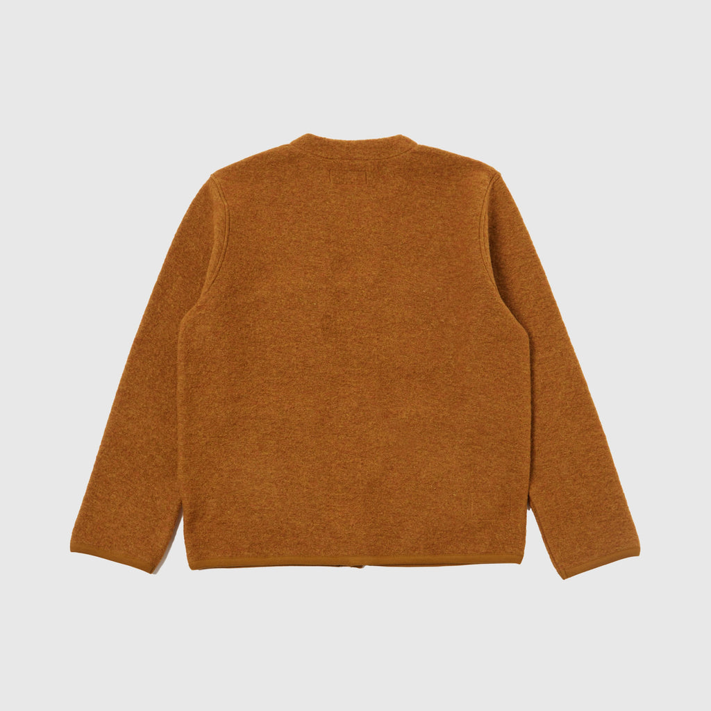 Universal Works Cardigan - Mustard - Back