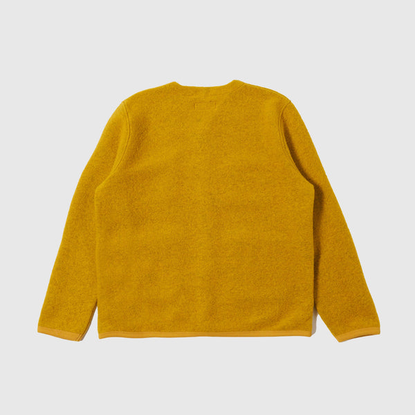 Universal Works Cardigan - Yellow - Back