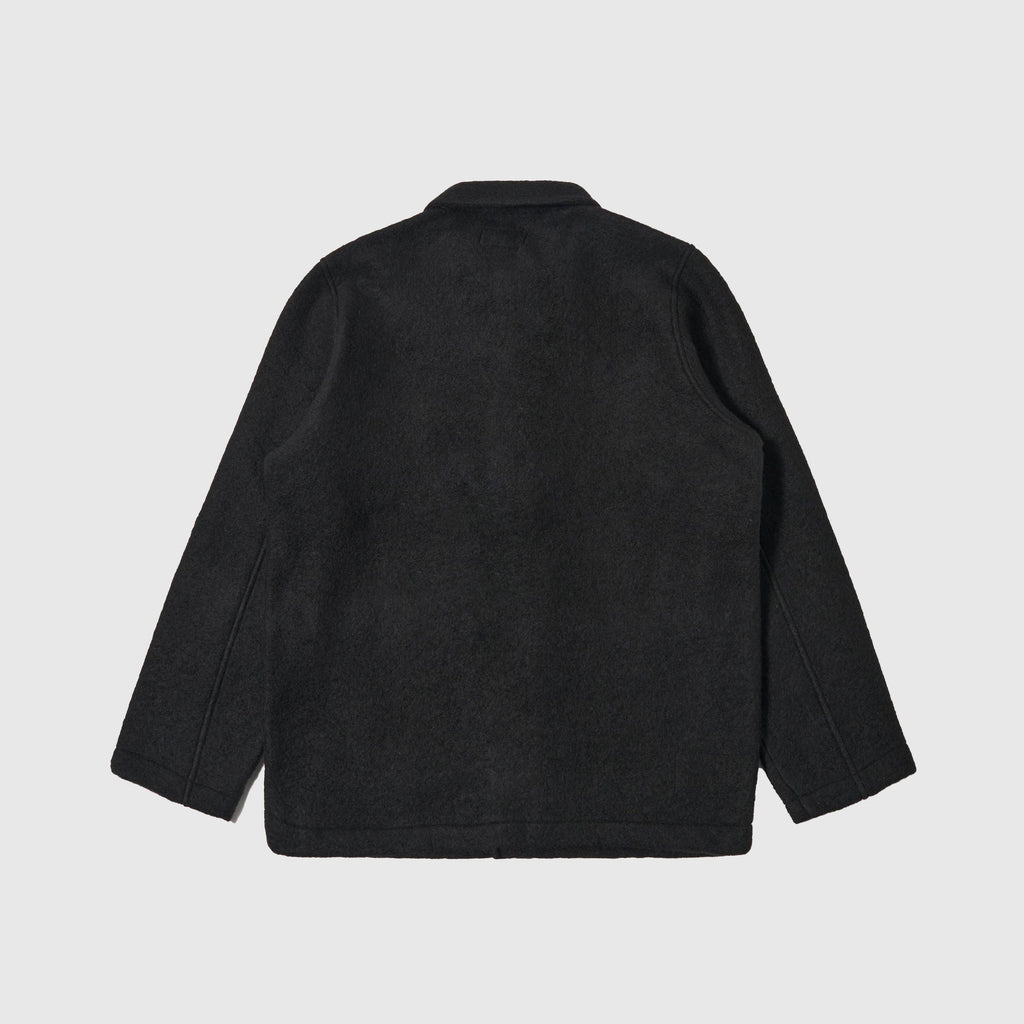 Universal Works Field Jacket - Black - Back