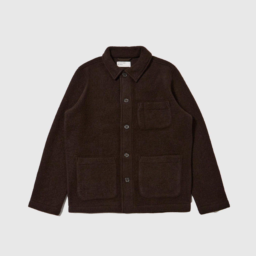 Universal Works Field Jacket - Brown - Front