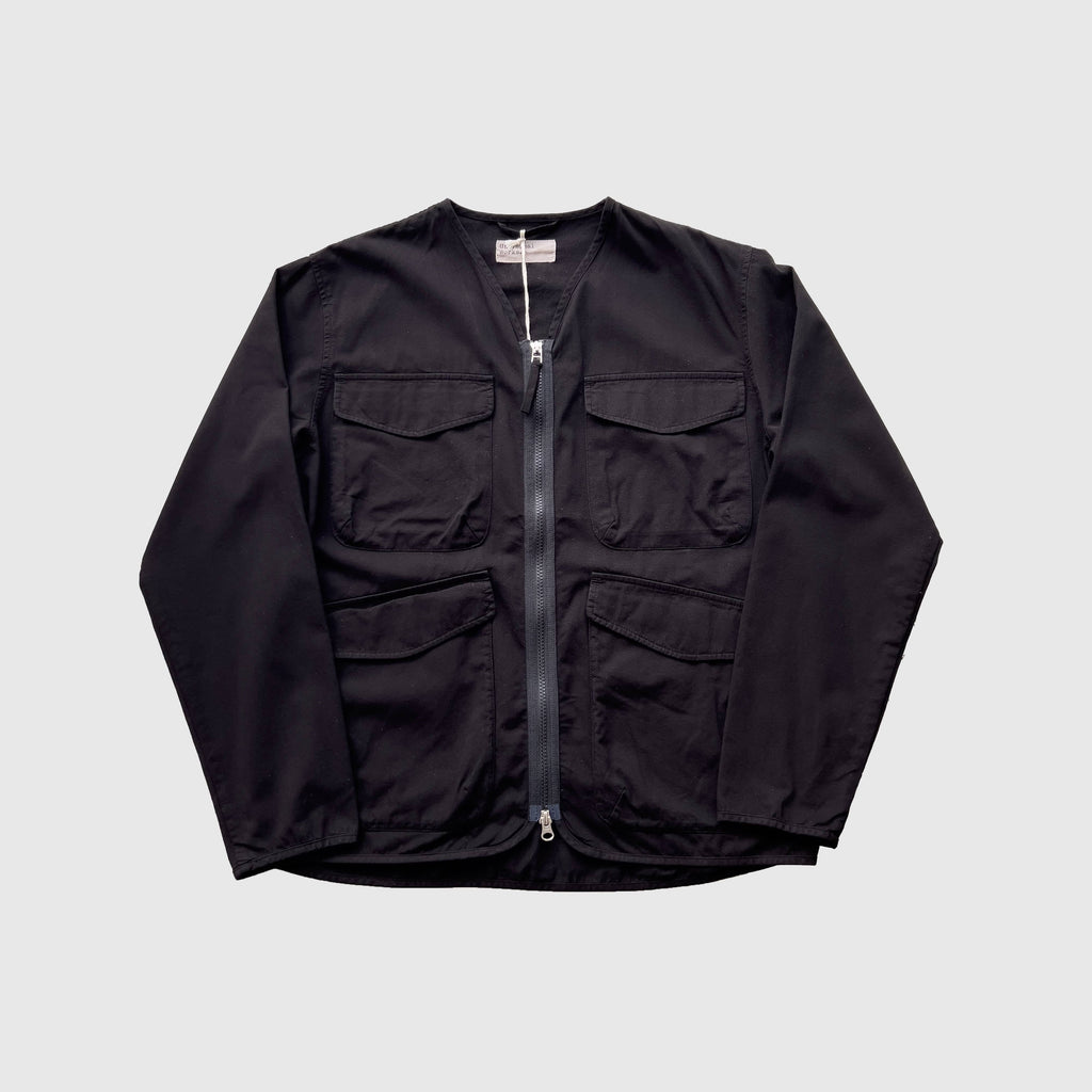 Universal Works Glider Jacket - Black - Front