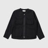 Universal Works Glider Jacket - Black - Front