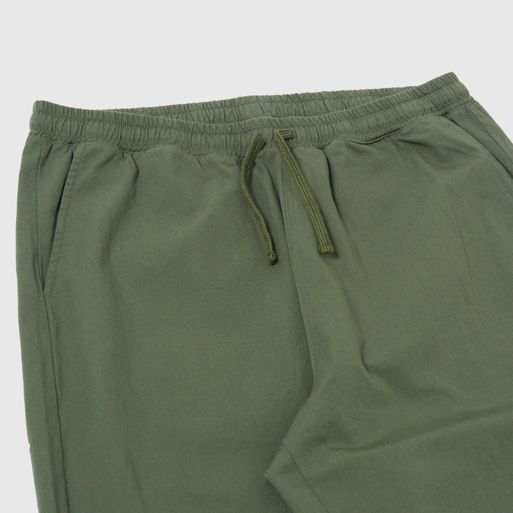 Universal Works Judo Pant - Olive - Front Close Up