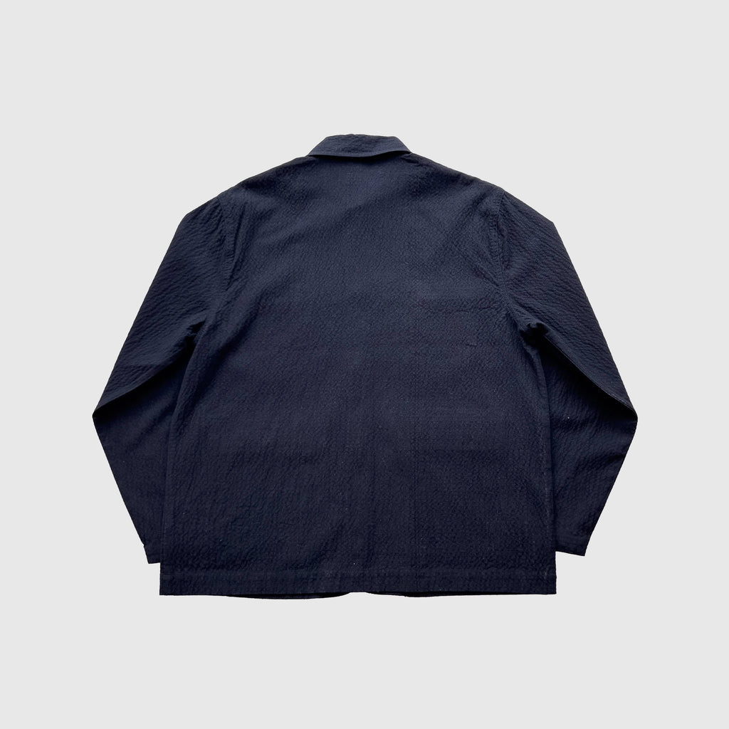 Universal Works Labour Jacket - Dark Navy - Back