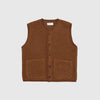 Universal Works Lancaster Gilet - Cumin - Front