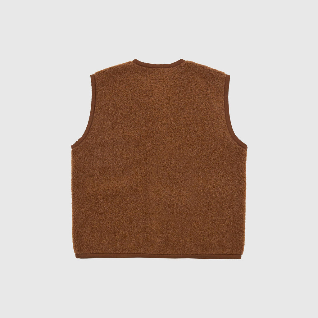 Universal Works Lancaster Gilet - Cumin - Back