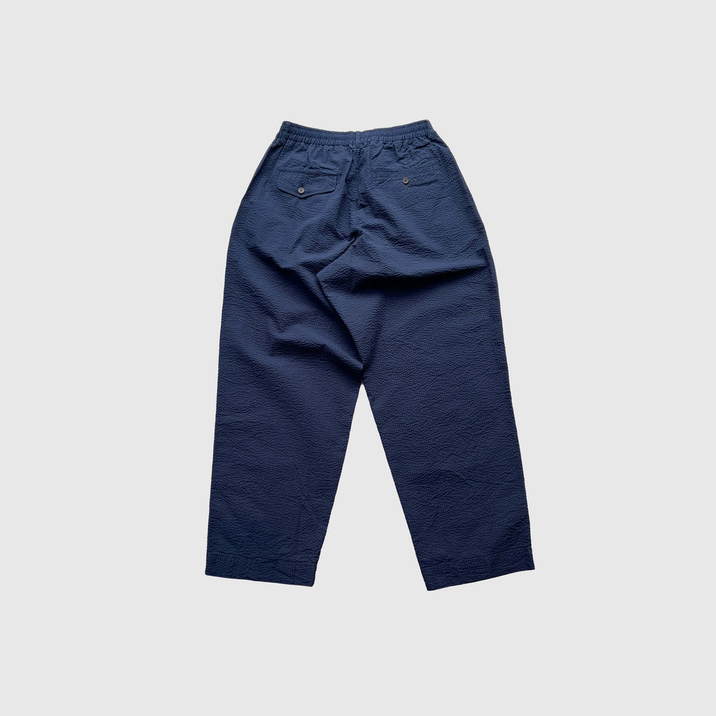 Universal Works Oxford Pant - Navy - Back